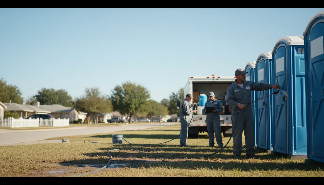 Long-Term Portable Toilet Rental in Riley, IN near me